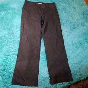 Women's Lee Brand Denin Slacks (Size 12)
